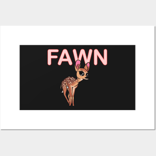 FAWN BABY KID TODDLER BABY SHIRTS PLUS Posters and Art